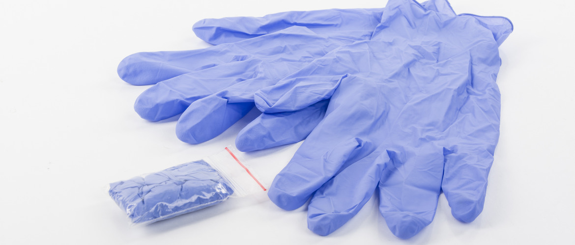 Упаковка хирургических перчаток