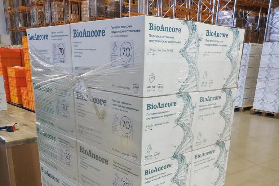 Хирургические перчатки BioAncore прибыли на наш склад