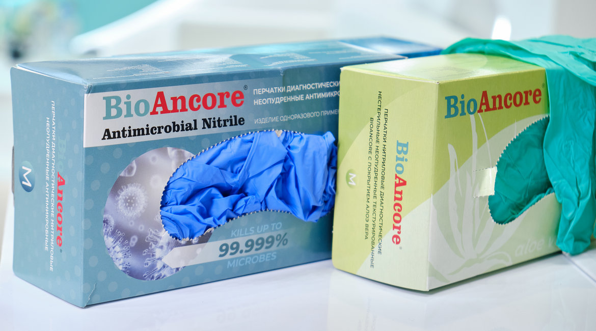 Российское производство перчаток BioAncore от компании «Анком-Мед»